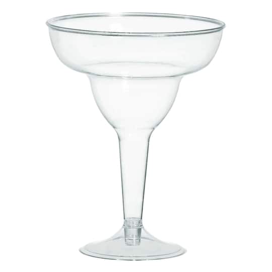 11oz. Clear Plastic Margarita Glass, 40ct.